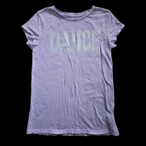 * GAP KIDS Purple Short Sleeved DANCE Tee Girls XXL Size 16